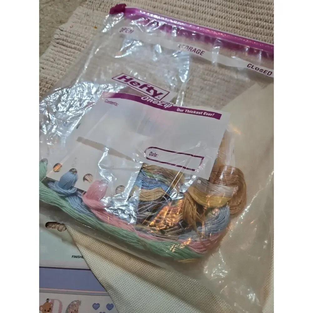 Janlynn Cross Stitch Kit Precious Moments ABC Baby Sampler 15